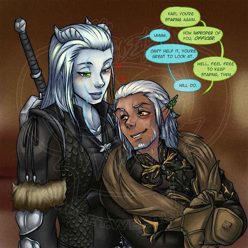 FF14/FF14 D&D campaign Zeph and Karith